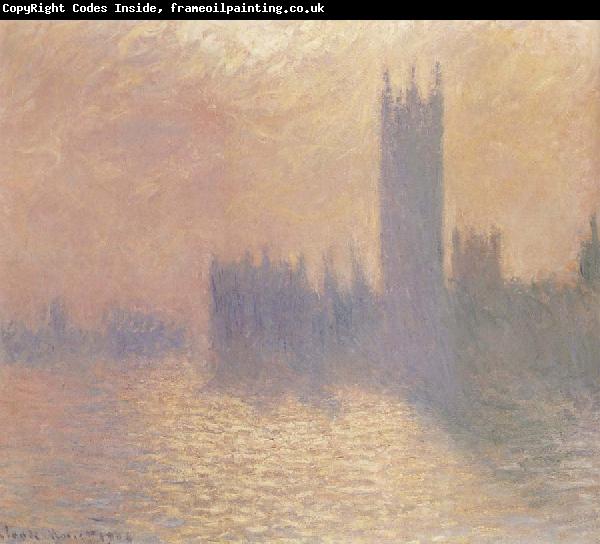 Claude Monet Houses of Parliament,London,Stormy Sky